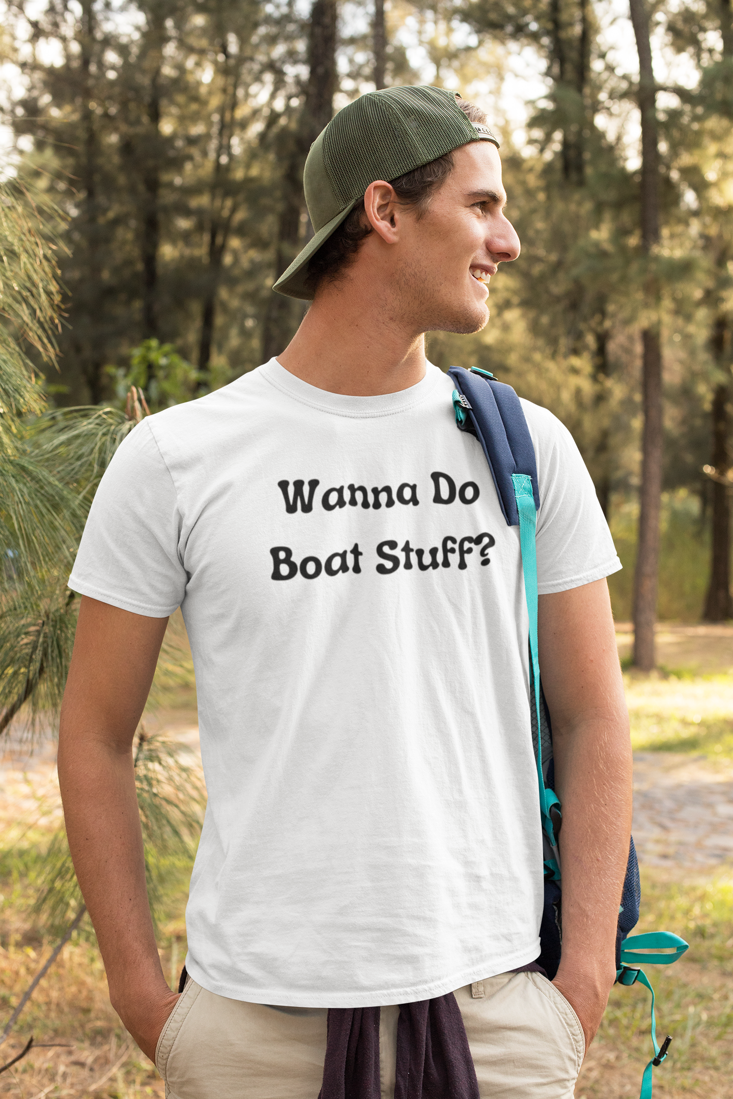 Wanna Do Boat Stuff - T-Shirt - Liquid Kaos