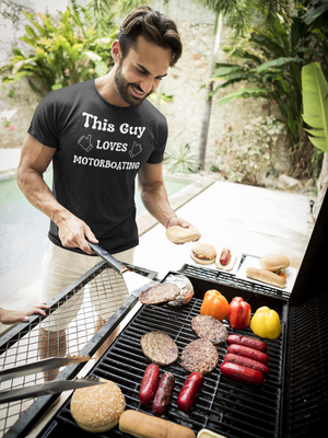 This Guy Loves MotorBoating - T-Shirt